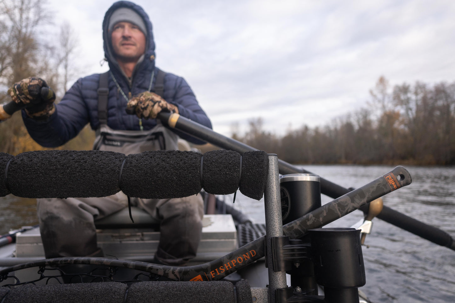 Fishpond Nomad® Mid-Length Boat Net - Wild Run Edition