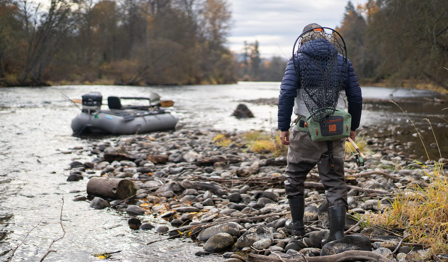 Fishpond Nomad® Mid-Length Boat Net - Wild Run Edition