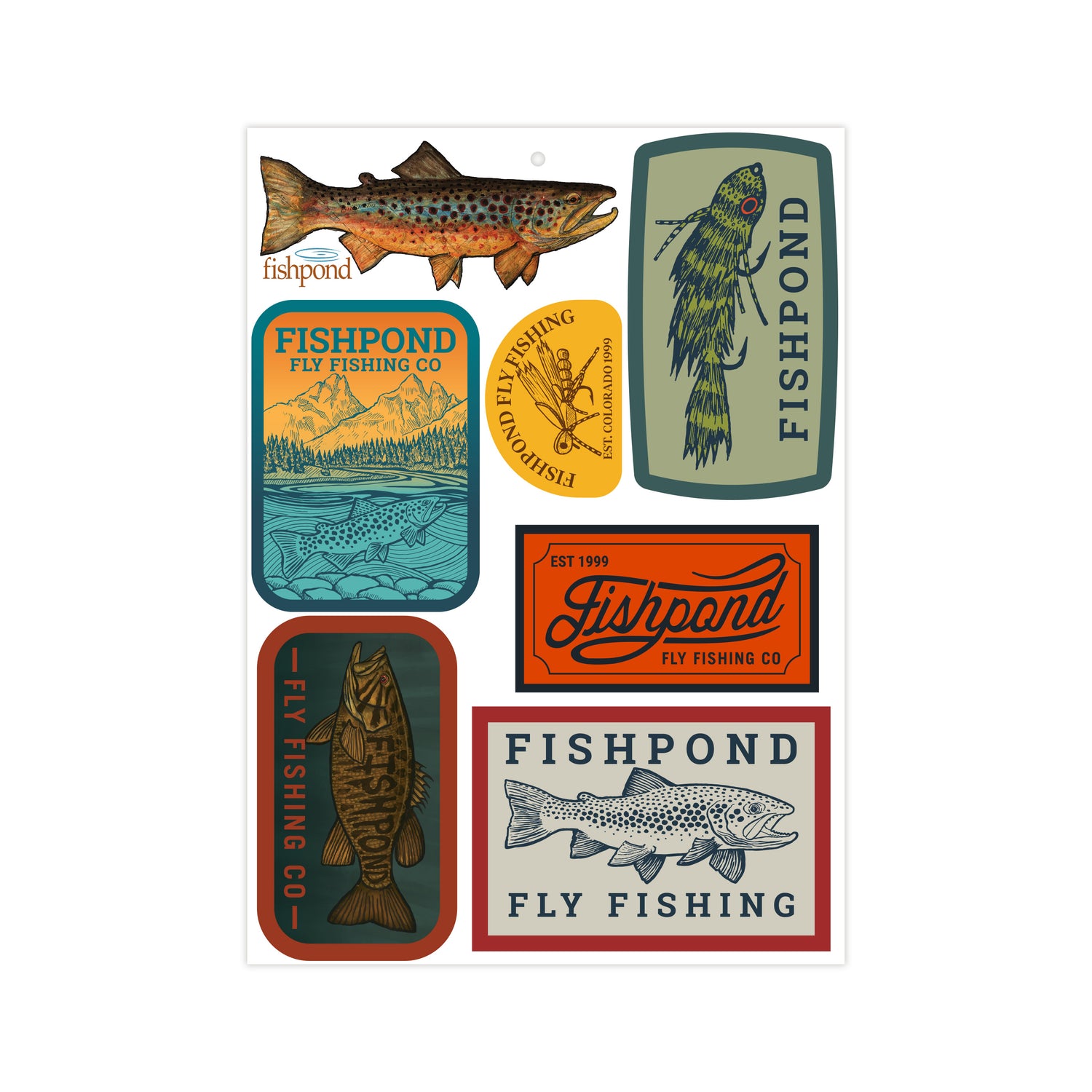  Freshwater Sticker Kit
