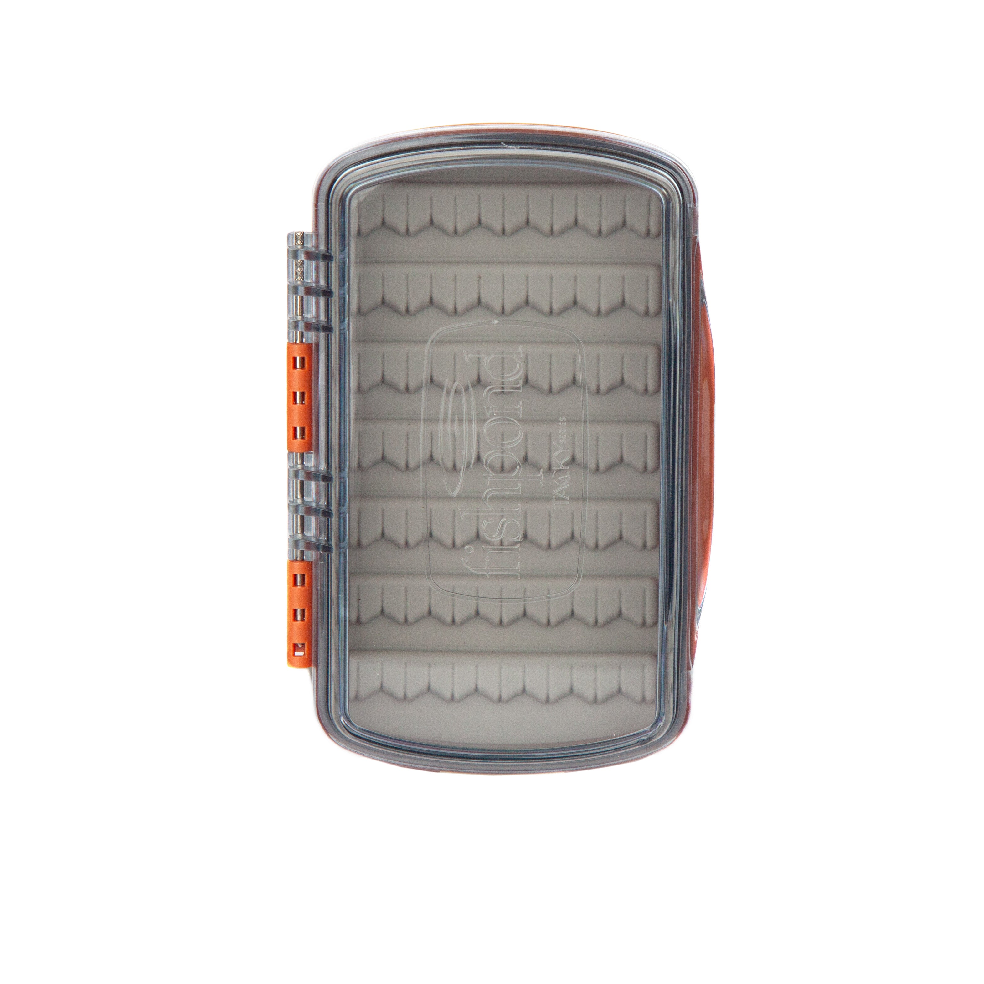clear fishing box Fishpond Pescador Fly Box Burnt Orange-Clear-Tacky / Small