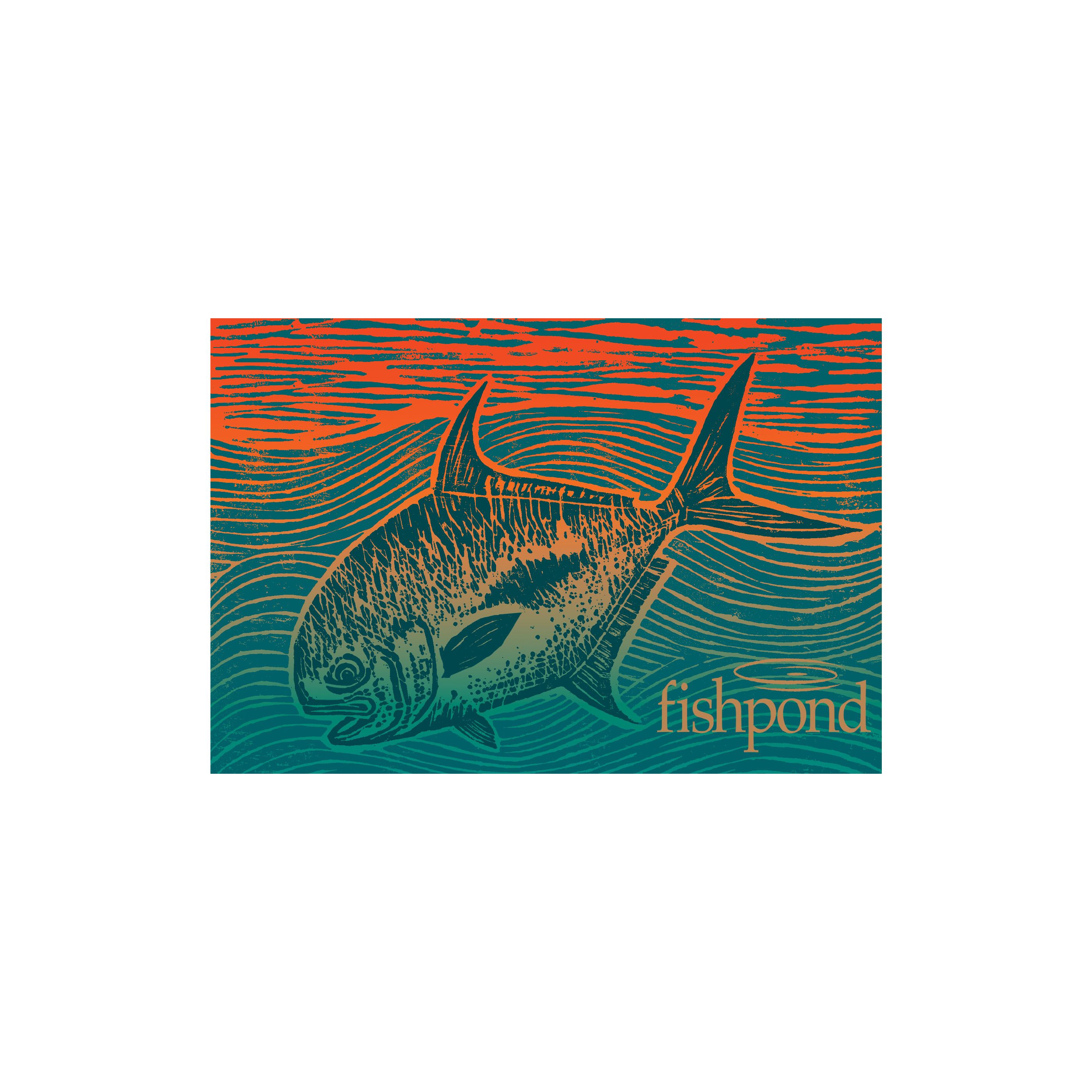 Fishpond Paradise Permit Sticker - Fly Slaps Fly Fishing Stickers