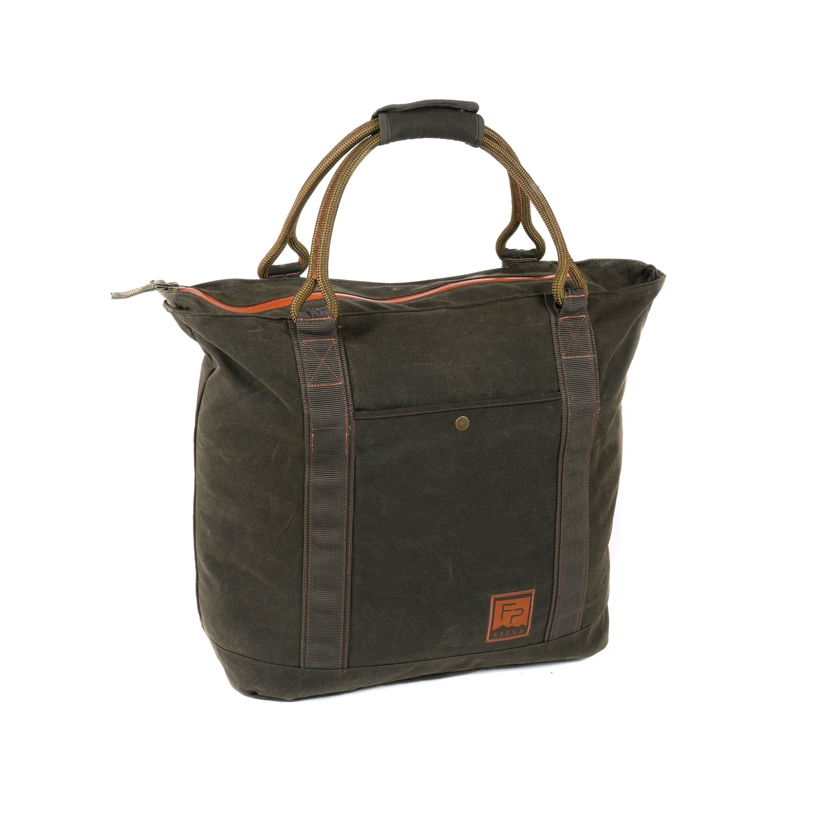 Large Waxed Boat Tote