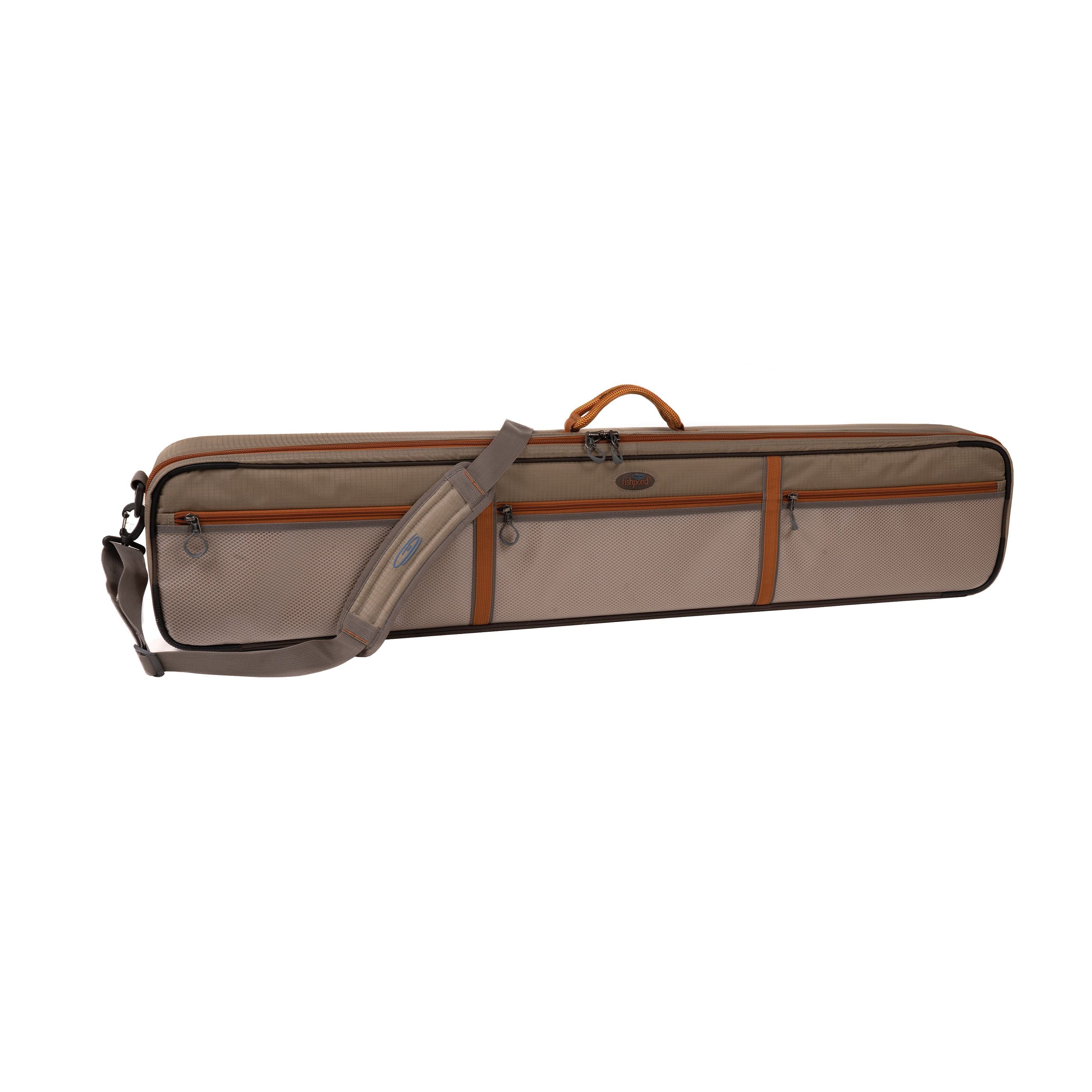 Fishing Rod Case Portable Fishing Rod Reel Storage Tube Case Fly Fishing Bag  : : Bags, Wallets and Luggage