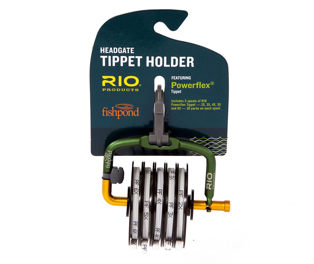 Headgate Tippet Dispenser Pre-Loaded with Rio Powerflex Tippet – Fishpond