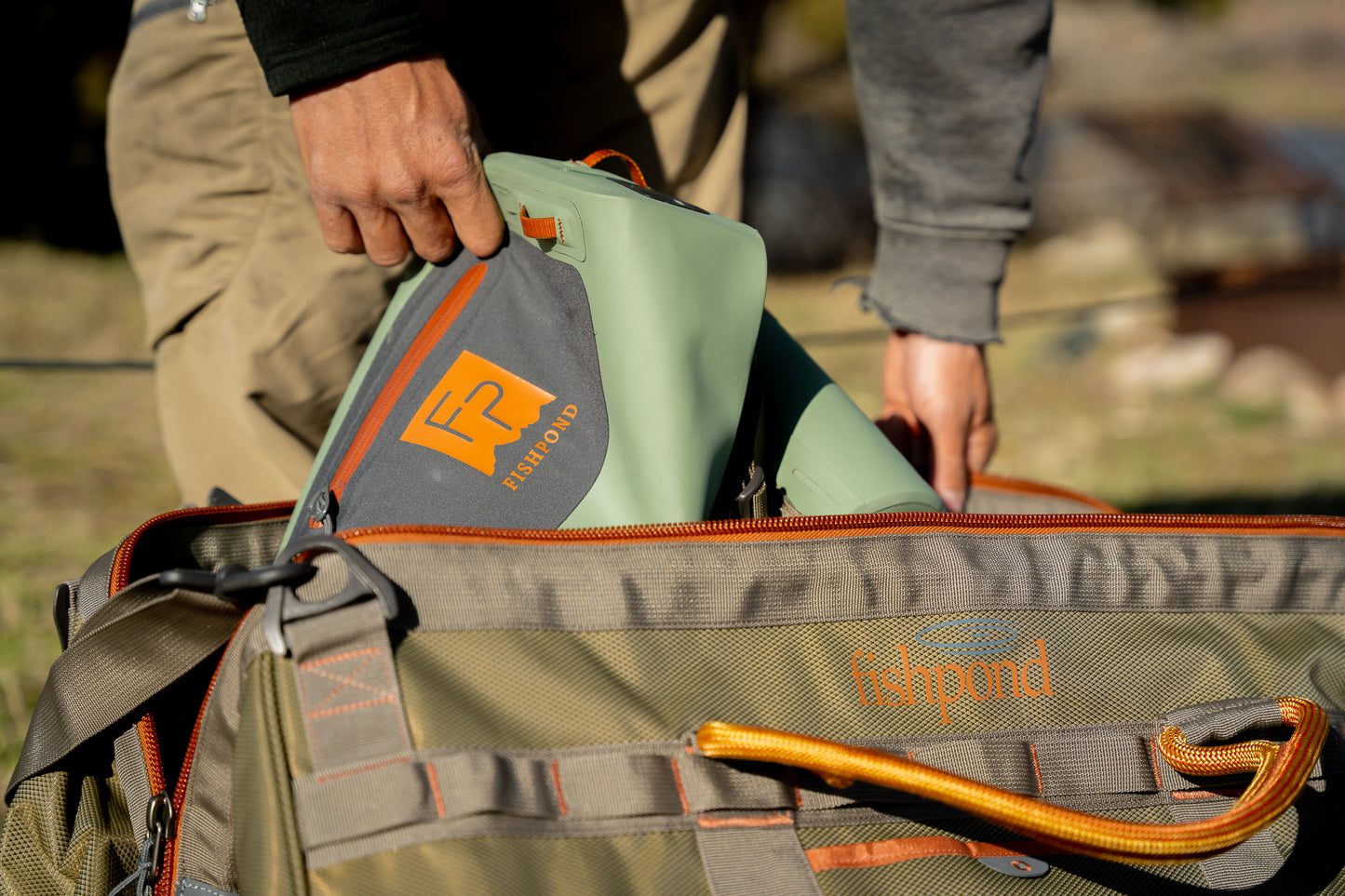 Cimarron Wader Duffel - Sand