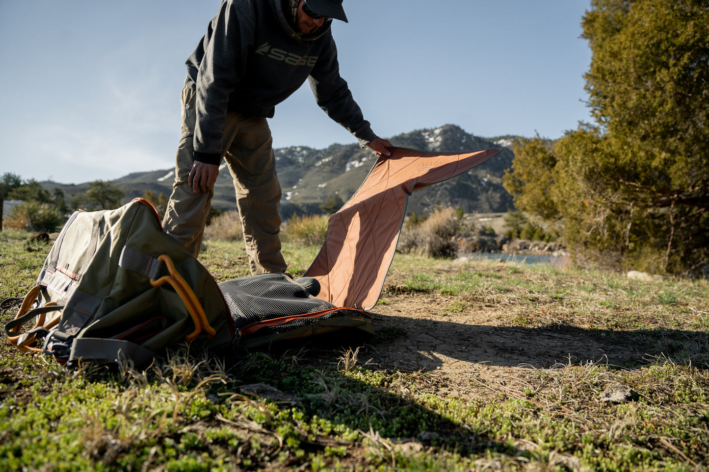 Cimarron Wader Duffel - Sand