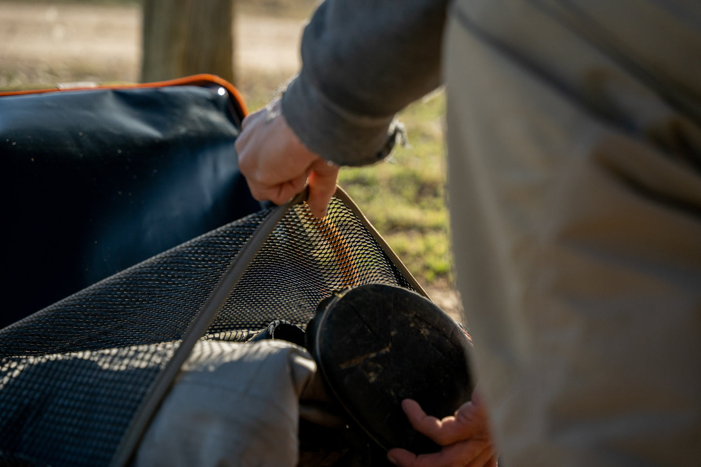 Cimarron Wader Duffel - Sand