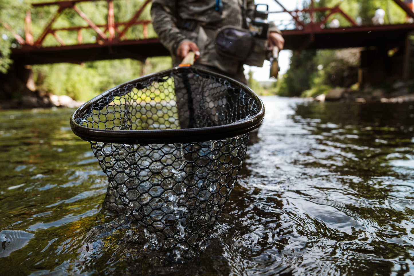belly or coddon of fishing nets Nomad Replacement Coated Nylon Net – Fishpond