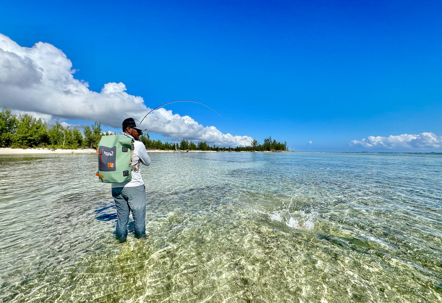 Wind River Roll-Top Backpack - Bonefish & Tarpon Trust Edition