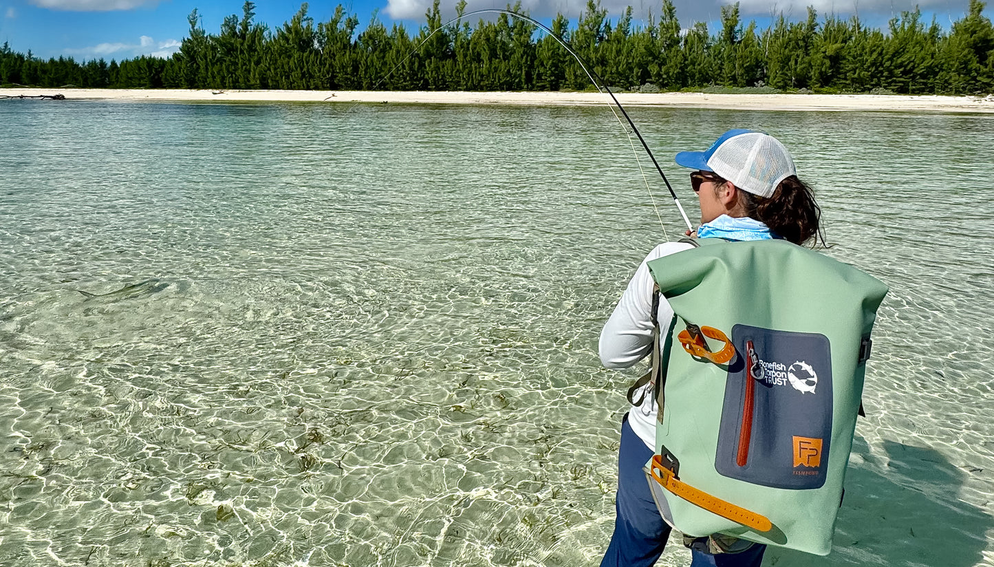 Wind River Roll-Top Backpack - Bonefish & Tarpon Trust Edition