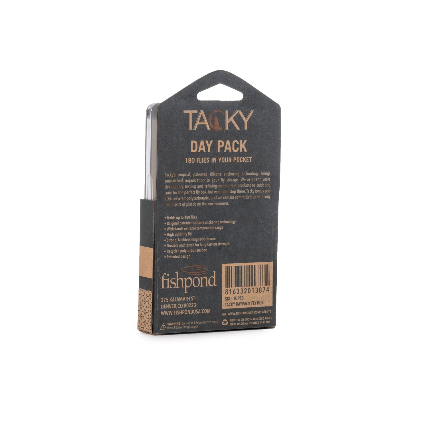 Tacky Daypack Fly Box - ( FISHPOND)