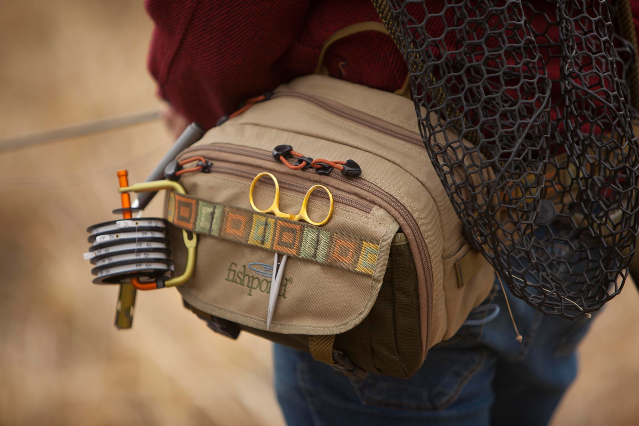 Blue River Chest Lumbar Pack Fly Fishing Fishpond