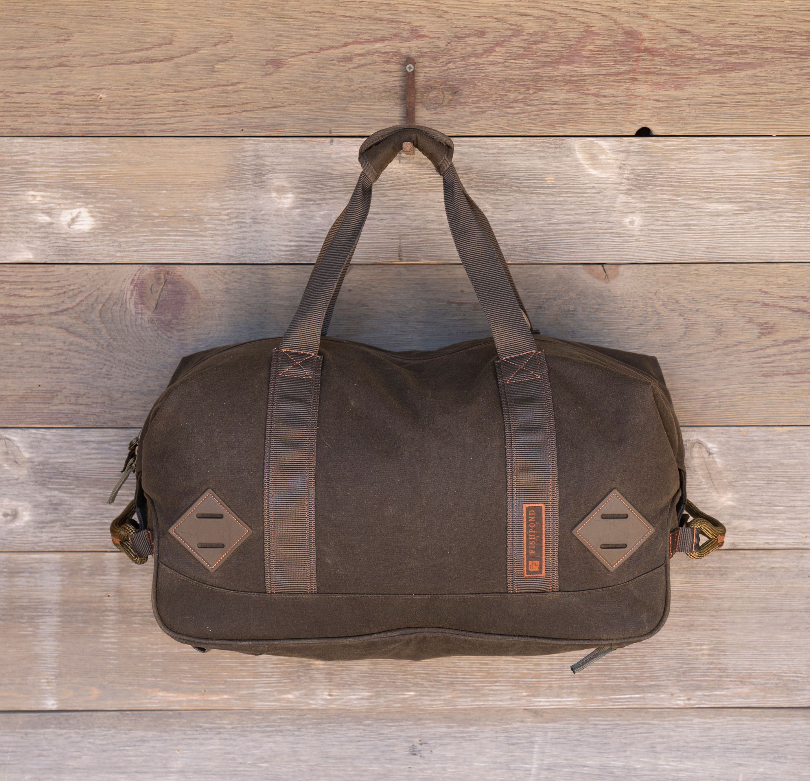 Jagged Basin Waxed Canvas Duffel Bag Fishpond