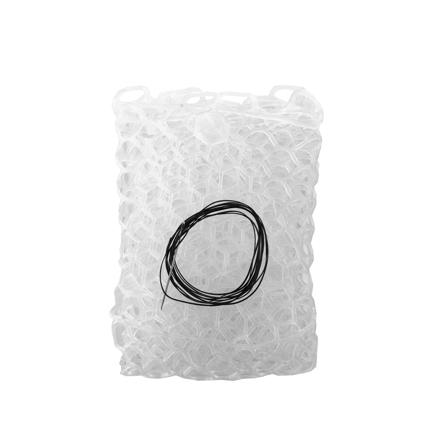 Clear | 15" Small Clear - Nomad Replacement Rubber Fly Fishing Net | FEATURED